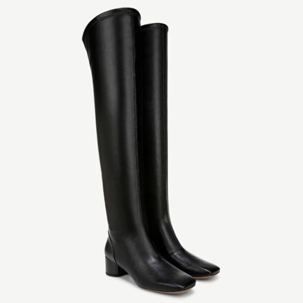 Franco Sarto Novara Over The Knee Boot In Black Black
